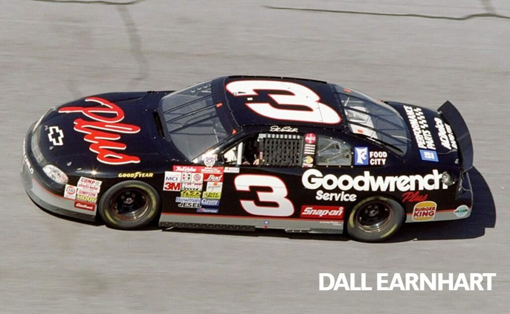 dale-sr-black-car Daytona 500